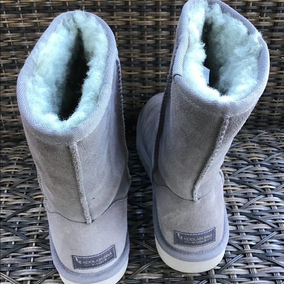 Ugg  Kooluburra Grey High ankle boots, S/8. - Picture 2 of 9